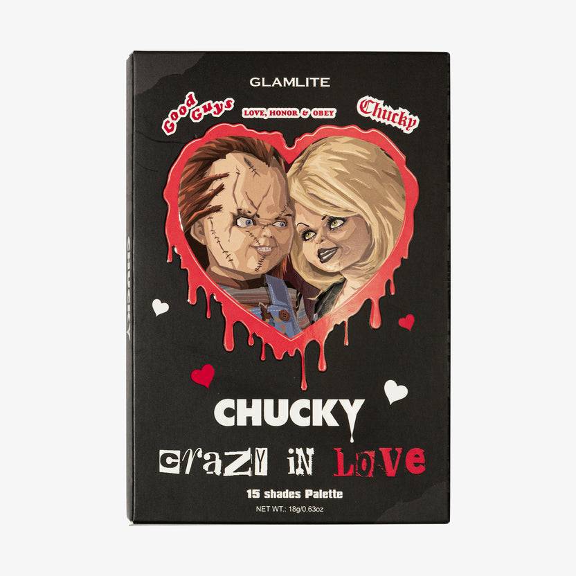 Glamlite Cosmetics Chucky x Glamlite "Crazy in Love" Palette (18g) Bis zu 55% Rabatt