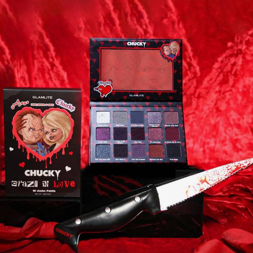 Glamlite Cosmetics Chucky x Glamlite "Crazy in Love" Palette (18g) Bis zu 55% Rabatt