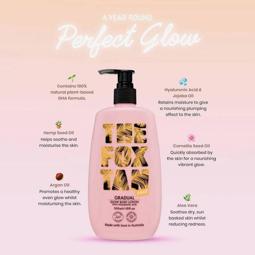 The Fox Tan Gradual Glow Body Lotion (300ml) Rabatte dieses Monats