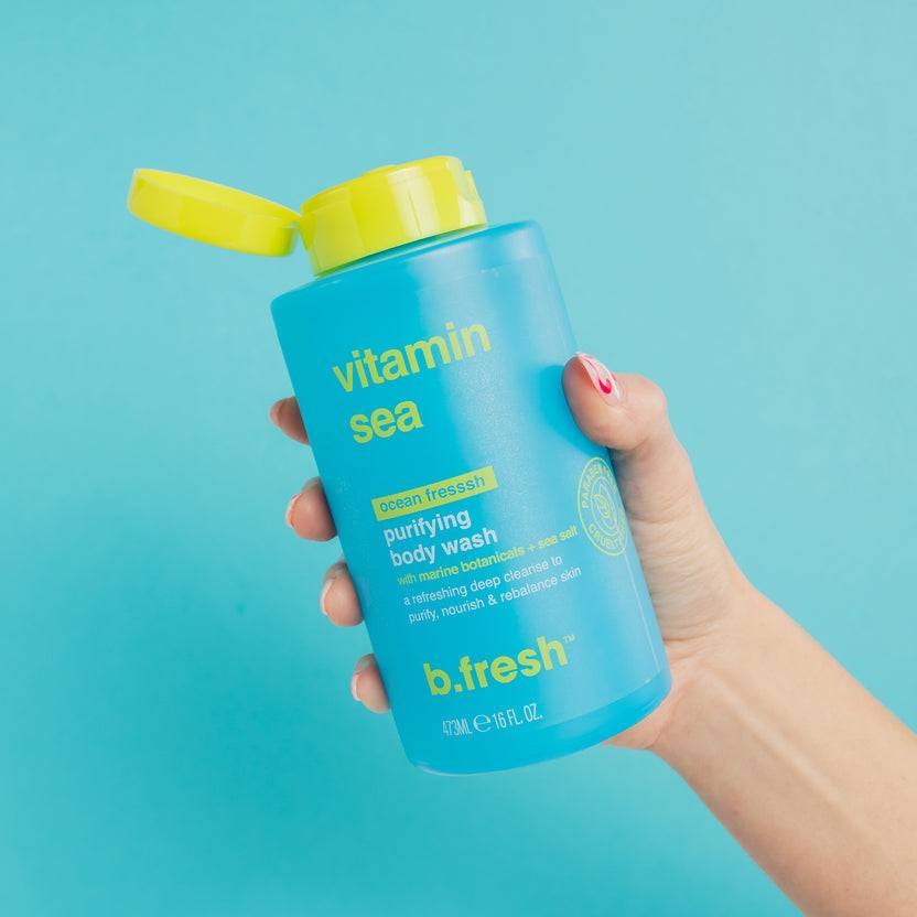 b.fresh vitamin sea - purifying body wash (473ml) Jubiläumsangebot