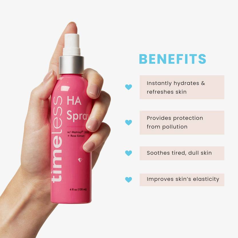 Timeless Skin Care HA ROSE SPRAY w/ Matrixyl 3000 (120ml) Große Rabatte