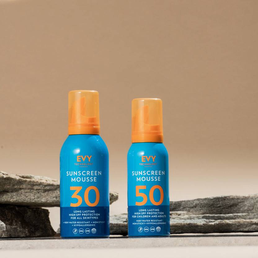 Evy Technology Sunscreen Mousse SPF 50 Begrenzte Freigabe