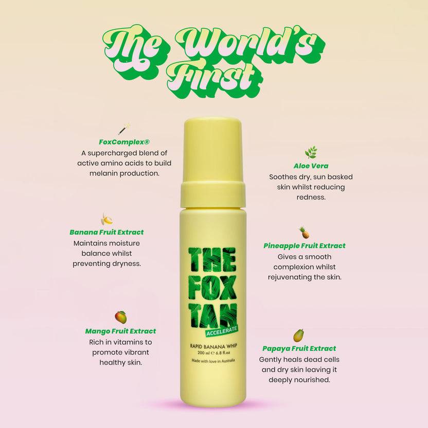 The Fox Tan Rapid Banana Whip (200ml) Bis zu 55% Rabatt