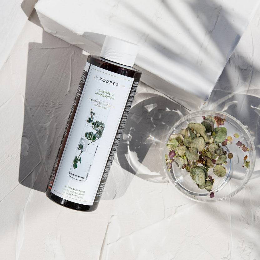 KORRES Aloe & Dittany Shampoo für normales Haar (250ml) Online