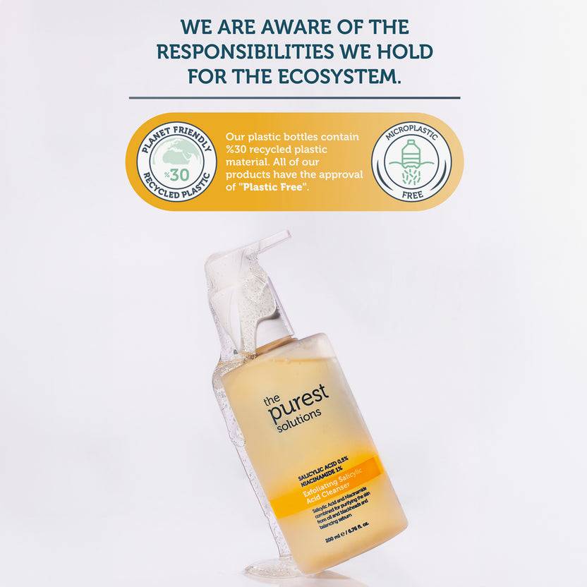 The Purest Solutions 0,5% Salicylic Acid + 1% Niacinamide Exfoliating Cleanser (200ml) Letzter Tag