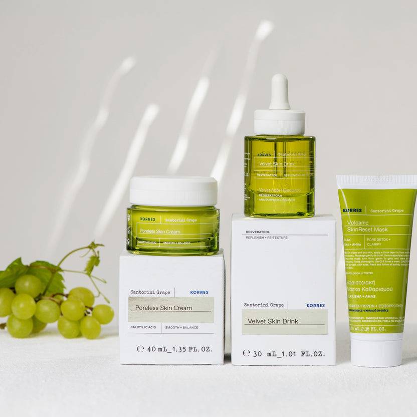 KORRES Santorini Grape Porenverfeinernde Creme (40ml) Bis zu 50% Rabatt