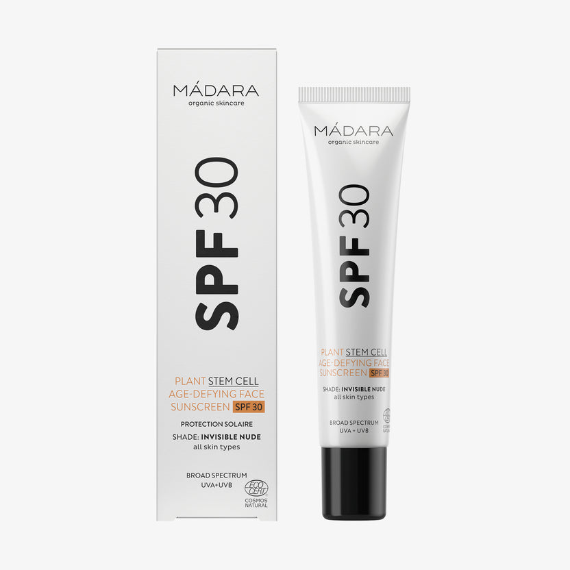 MÁDARA Cosmetics Plant Stem Cell Age-Defying Face Sunscreen SPF30 (40ml) im Angebot