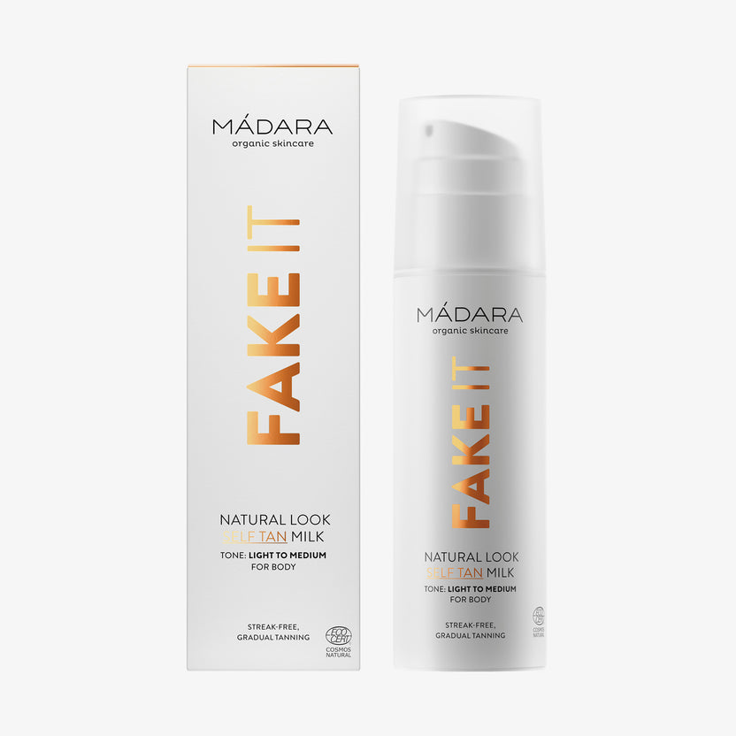 MÁDARA Cosmetics Fake It Natural Look Self Tan Milk (150ml) Günstiger Verkauf
