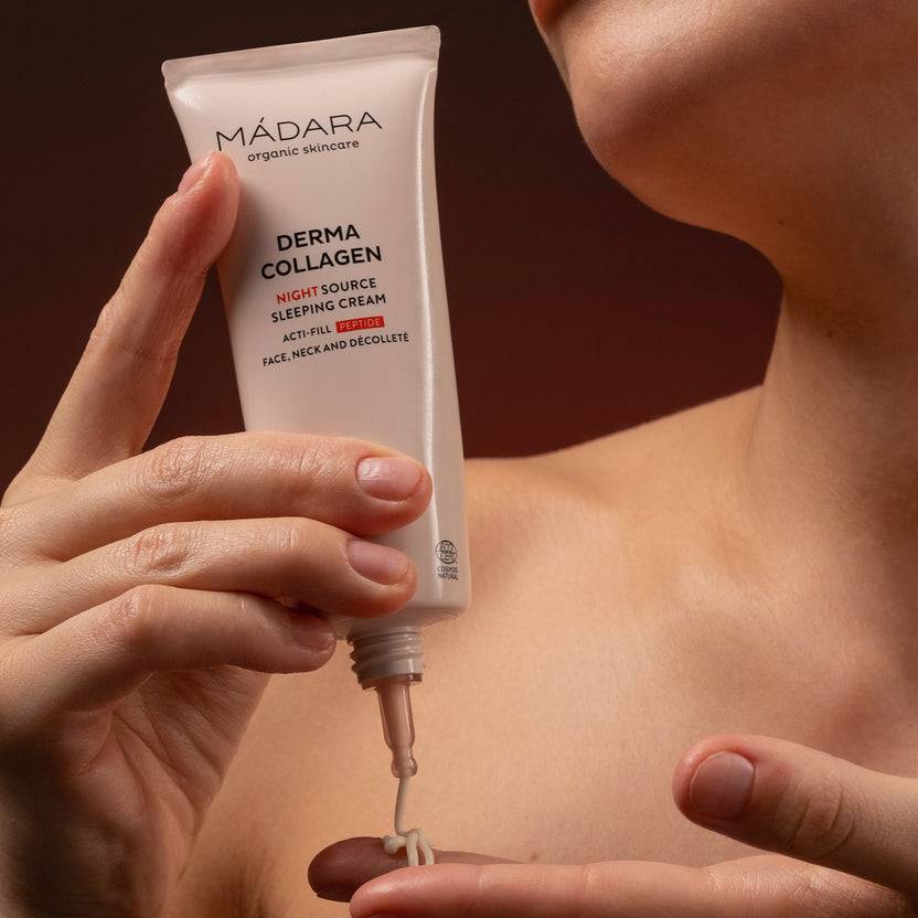 MÁDARA Cosmetics Derma Collagen Night Source Sleeping Cream (70ml) Limitierter Zeitrabatt