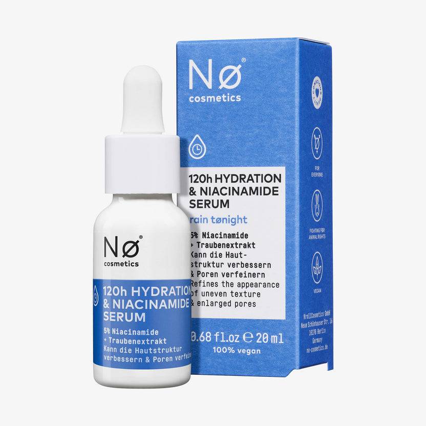 Nø Cosmetics rain tønight 120h Hypersleep™ Feuchtigkeitsserum (20ml) Fabrik Onlineshop