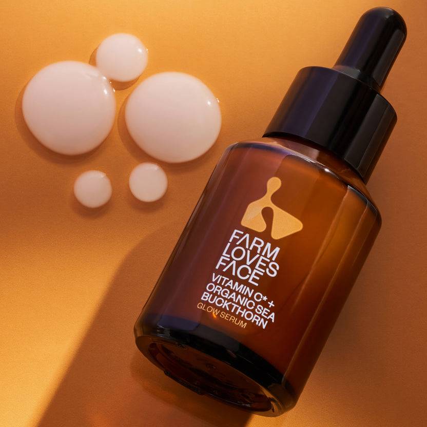 Farm Loves Face Vitamin C + Organic Sea Buckthorn Glow Serum (28ml) Sonderangebot