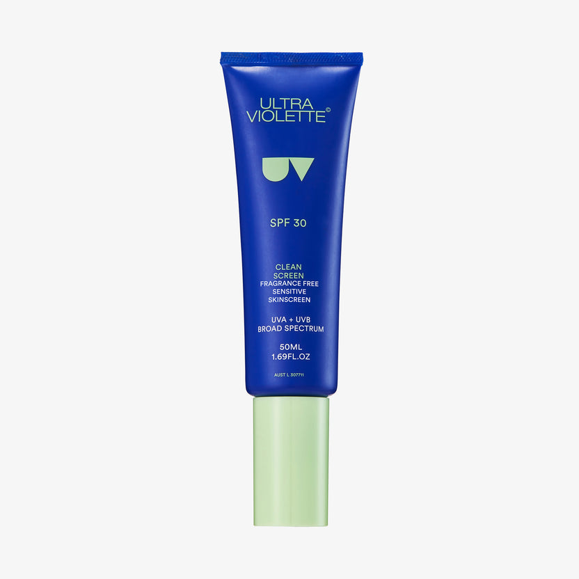 Ultra Violette Clean Screen Fragrance Free Weightless Sensitive Skinscreen SPF30 (50ml) Rabatt