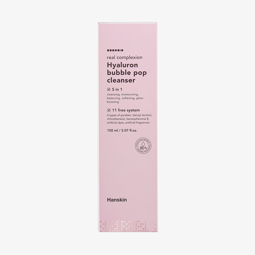 Hanskin Real Complexion Hyaluron Bubble Pop Cleanser (150ml) Günstig kaufen