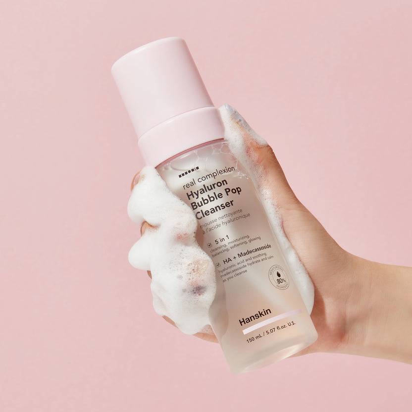 Hanskin Real Complexion Hyaluron Bubble Pop Cleanser (150ml) Günstig kaufen