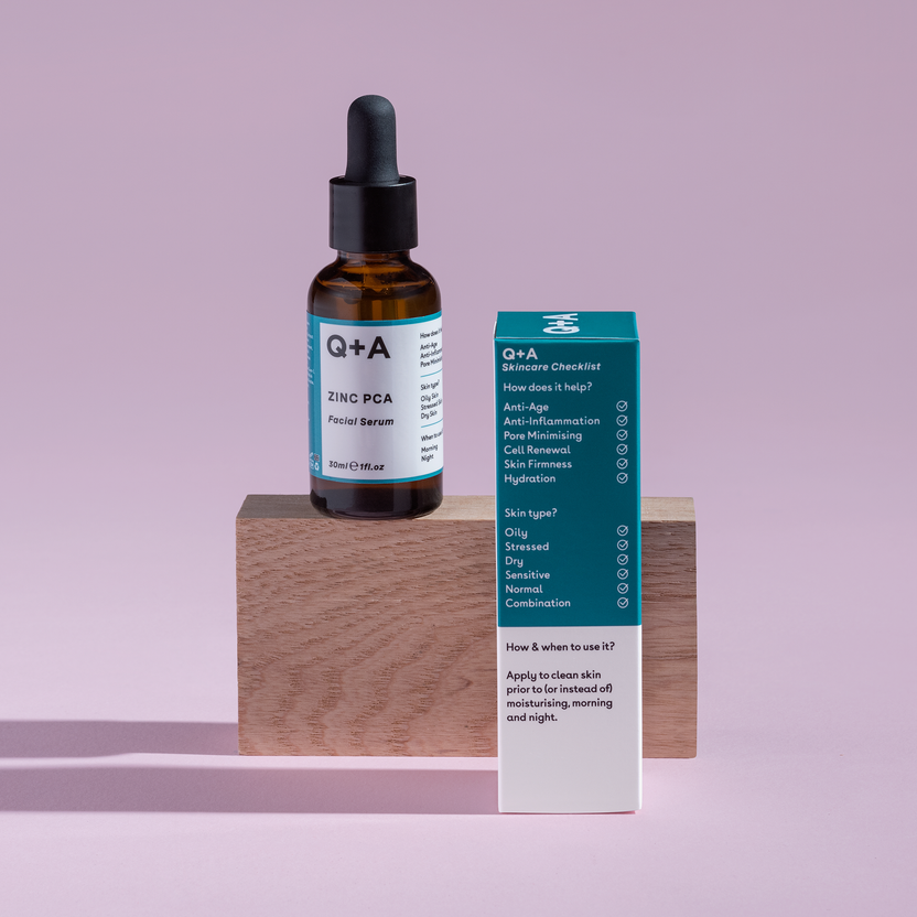 Q + A Skin Zinc PCA Facial Serum 30ml (30ml) Großer Ausverkauf