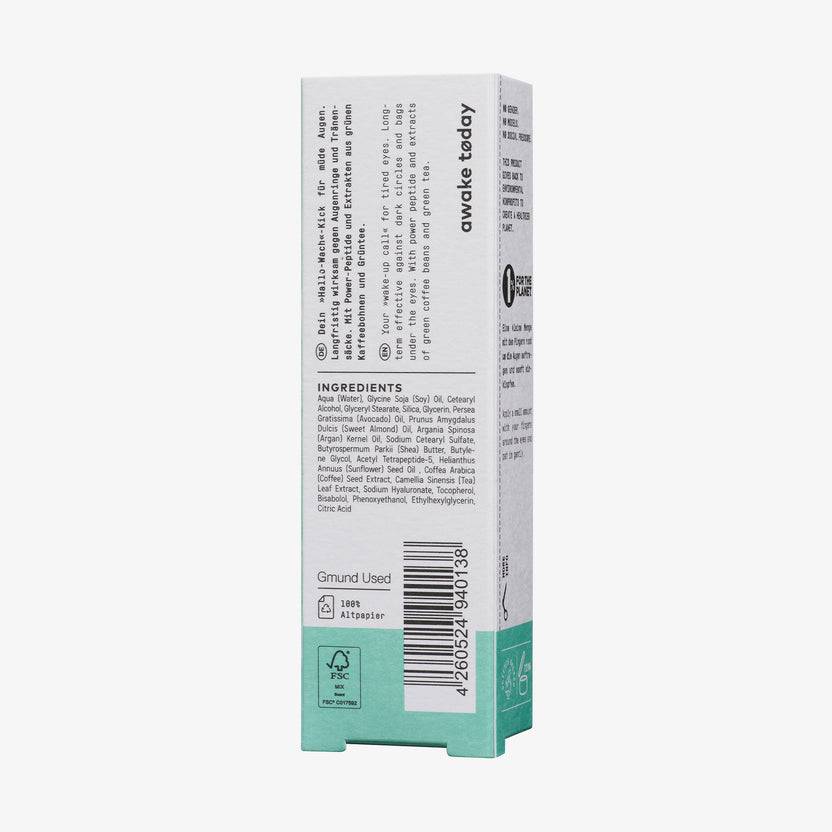 Nø Cosmetics awake tøday Augen Creme (8.5ml) Exklusivangebot