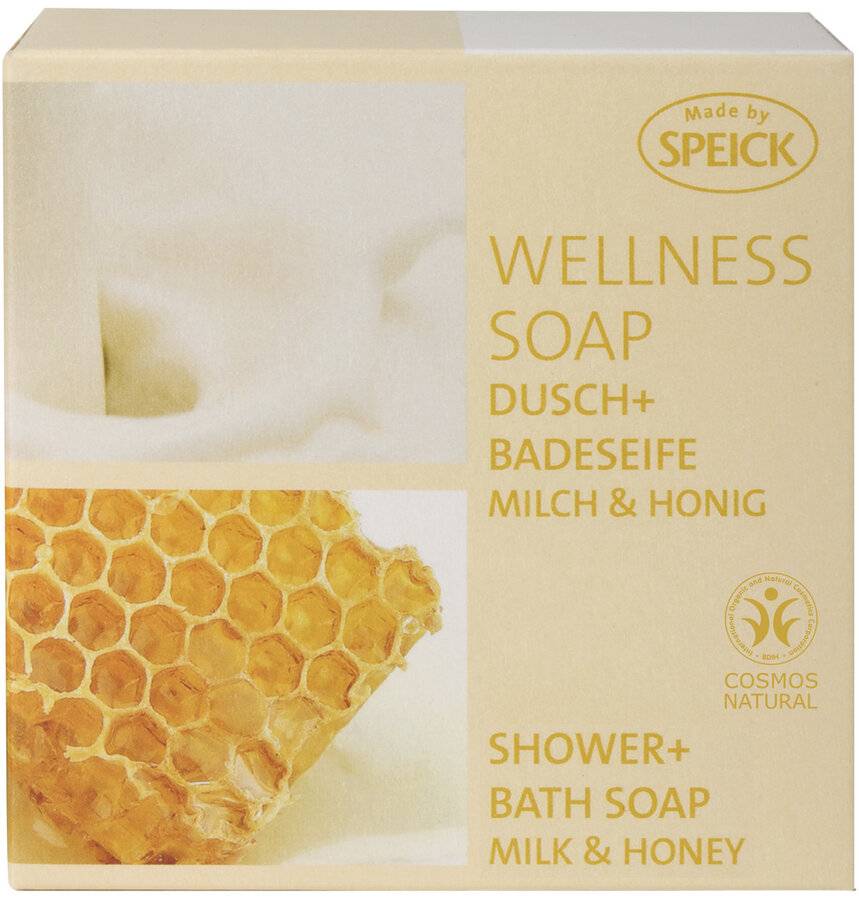Speick Made by SpeickWellness Soap, Dusch + Badeseife Milch & Honig Meist gekauft