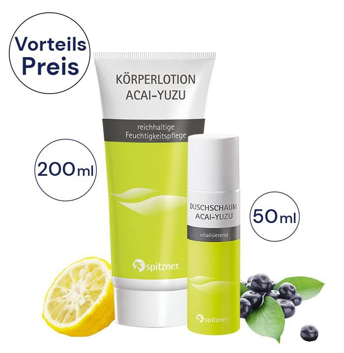 Spitzner Kleine Reise Dusch- & Körperpflege Acai-Yuzu Online Shopping