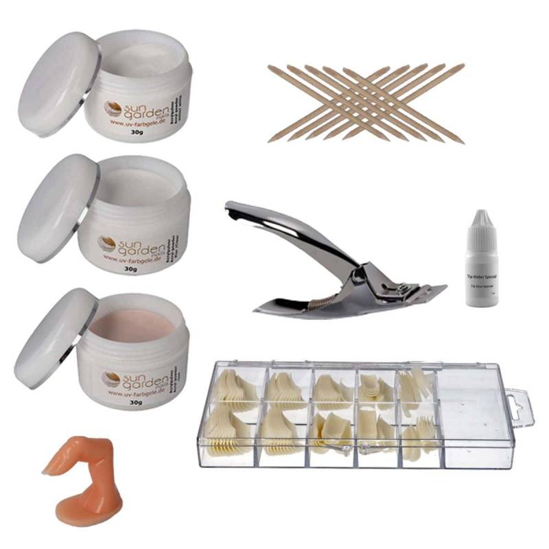 Sun Garden Nails Acryl Set Profi mit Handauflage 50% Rabatt mit kostenlosem Versand