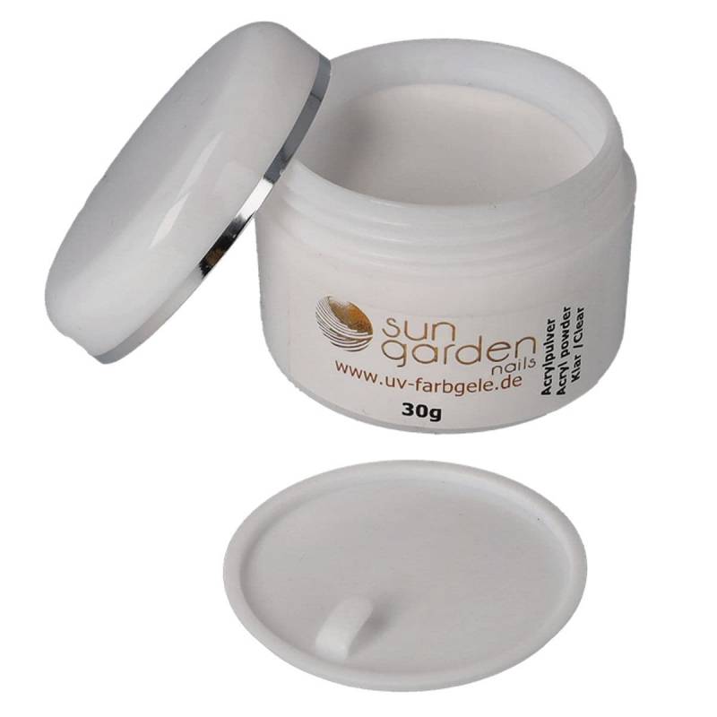 Sun Garden Nails Nagel Acryl Pulver klar Clearance-Verkauf