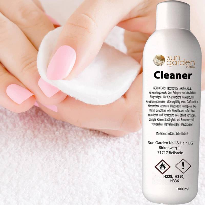 Sun Garden Nails 1000ml Nagelreiniger Cleaner Im Verkauf