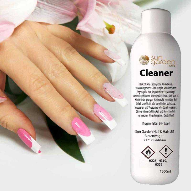 Sun Garden Nails 1000ml Nagelreiniger Cleaner Im Verkauf