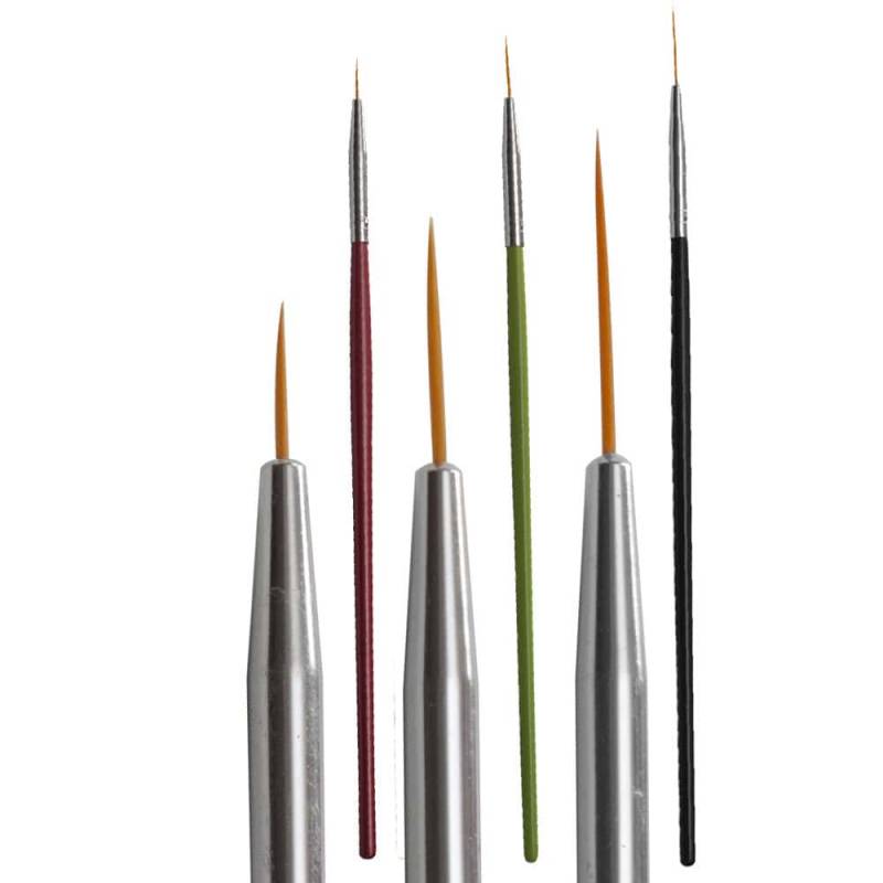 Sun Garden Nails 3 tlg. Fineliner Nailart Pinsel Set - Striper im Angebot