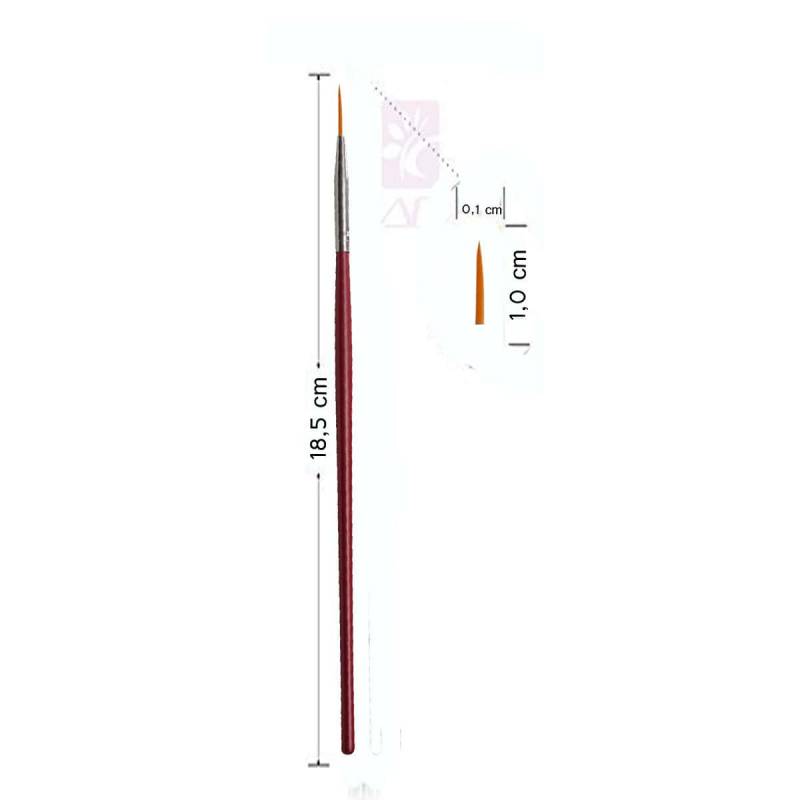 Sun Garden Nails 3 tlg. Fineliner Nailart Pinsel Set - Striper im Angebot