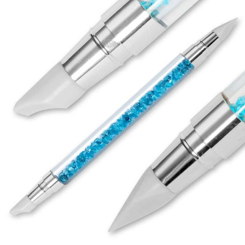 Sun Garden Nails Silikon Gummi Pinsel & Nailart Tool 2in1 Günstiger Verkauf