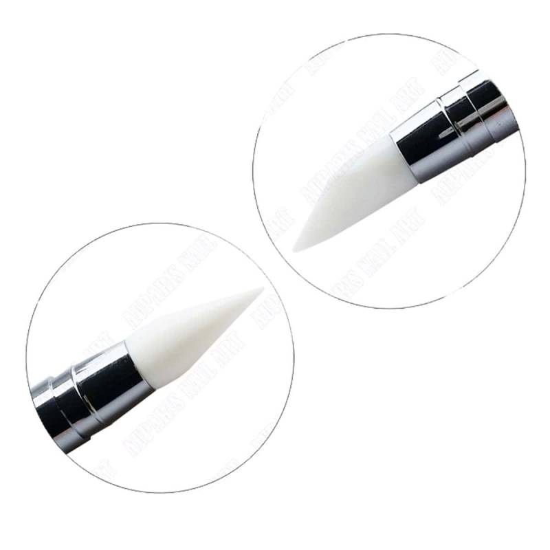 Sun Garden Nails Silikon Gummi Pinsel & Nailart Tool 2in1 Günstiger Verkauf