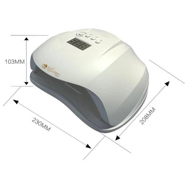 Sun Garden Nails UV Lichthärtungsgerät für Nageldesign mit Sensor und Timer 54 W Muttertagsangebot