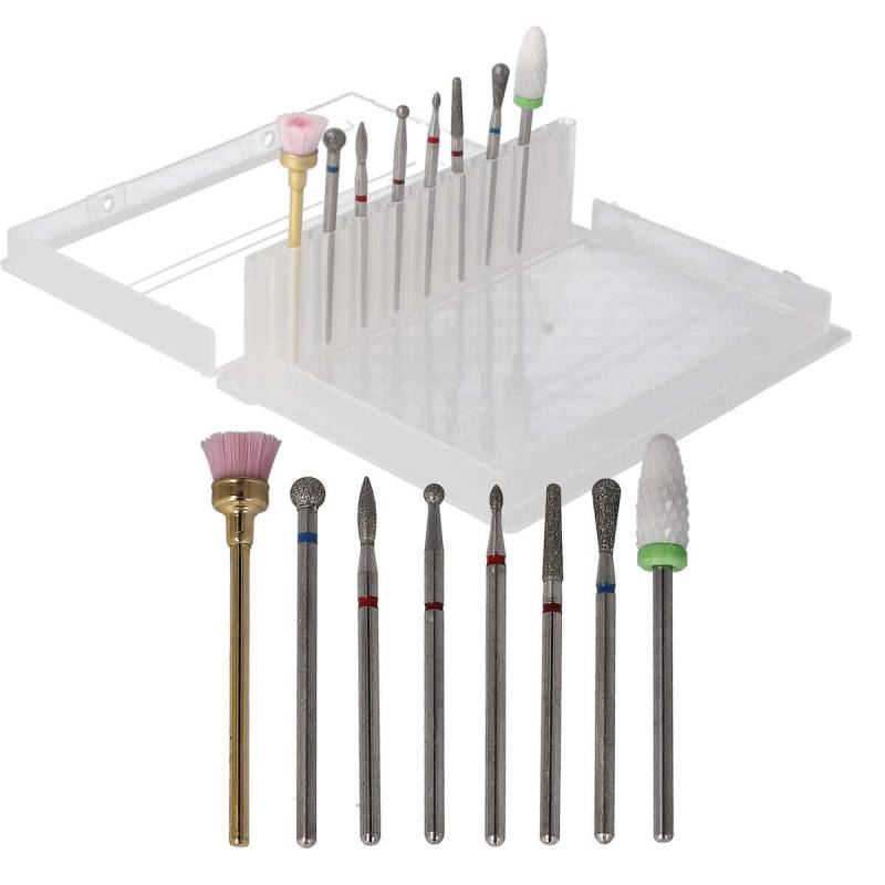 Sun Garden Nails 8tlg. Bit Set Nagel Fräser Aufsätze - Set 1 Blitzangebot