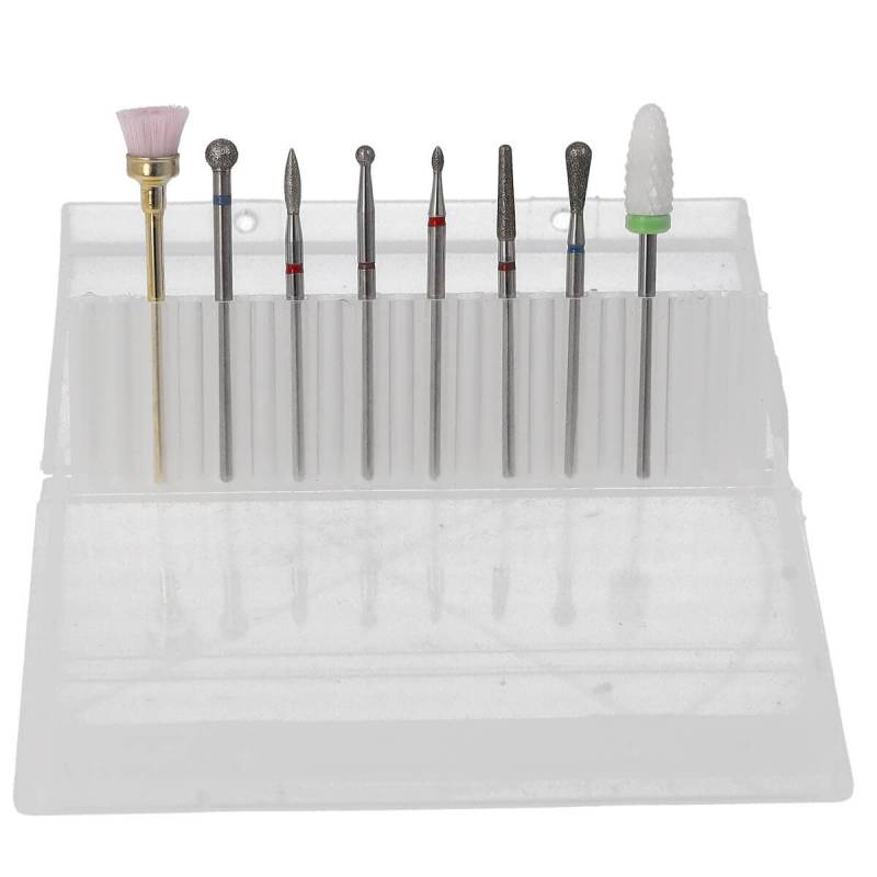 Sun Garden Nails 8tlg. Bit Set Nagel Fräser Aufsätze - Set 1 Blitzangebot