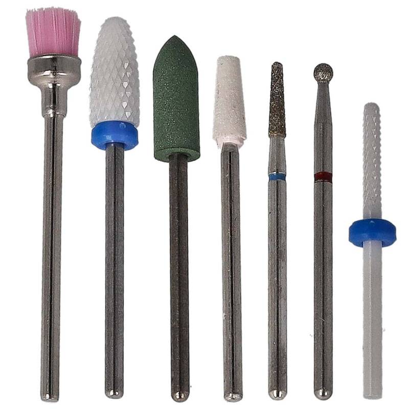 Sun Garden Nails 7tlg. Bit Set Nagel Fräser Aufsätze - Set 6 Bestseller