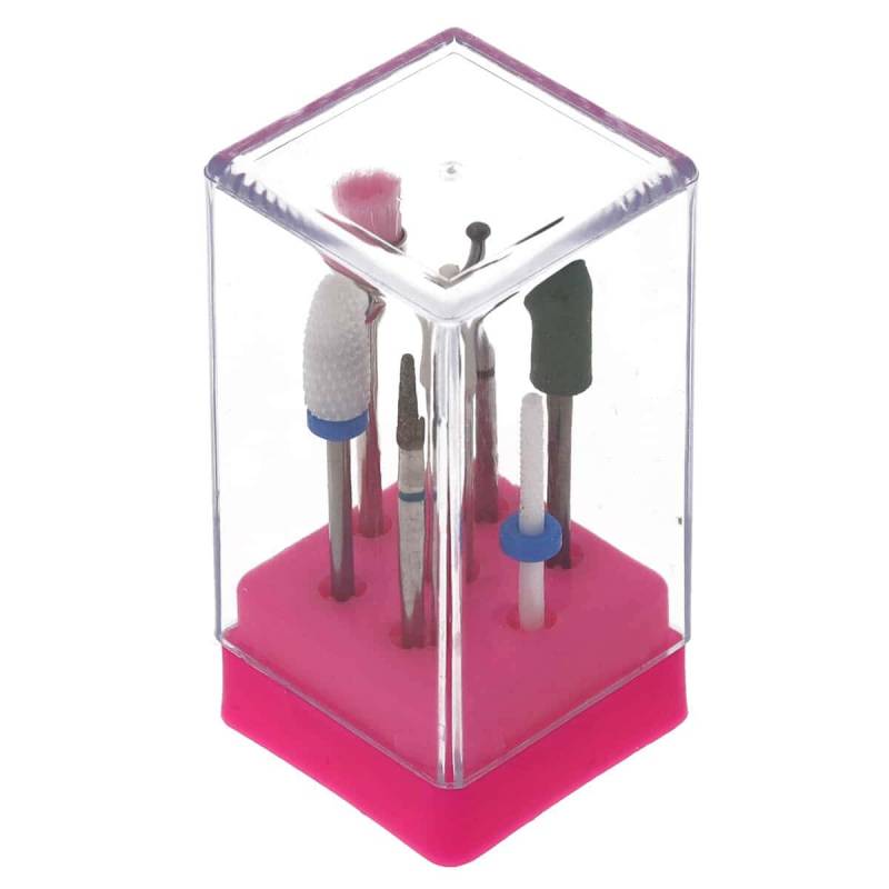 Sun Garden Nails 7tlg. Bit Set Nagel Fräser Aufsätze - Set 6 Bestseller