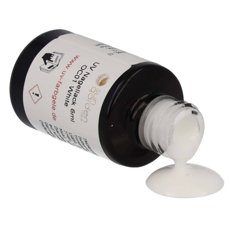 Sun Garden Nails UV Nagellack 6ml - One Coat Line - schwarz & weiß Töne Tägliche Deals