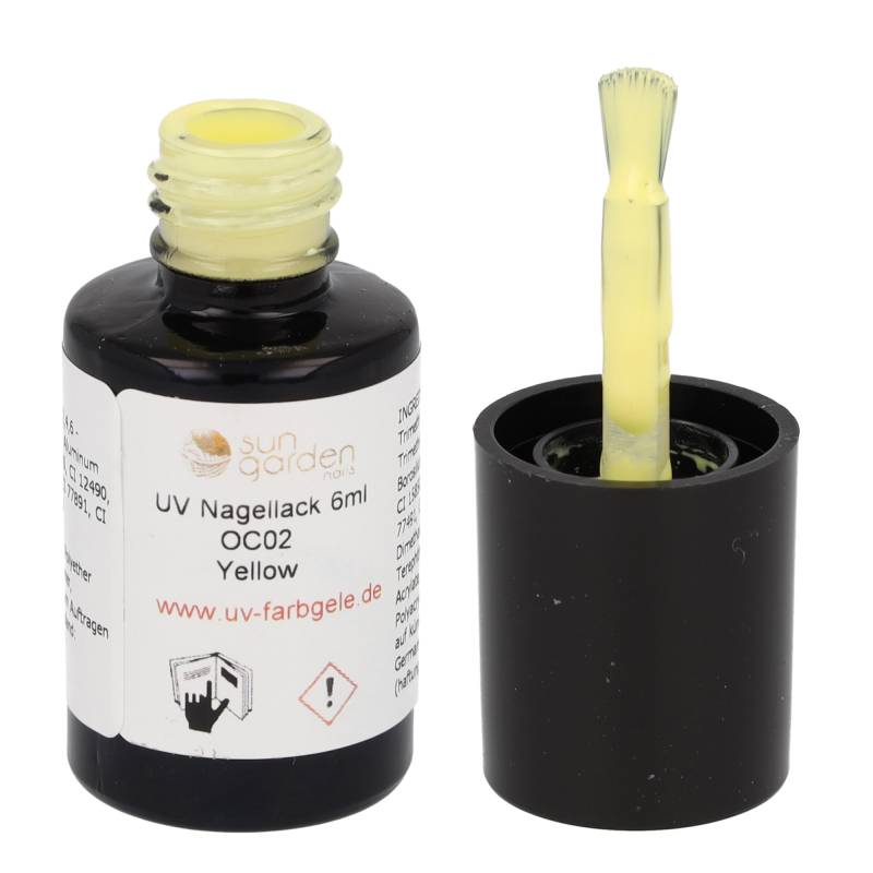 Sun Garden Nails UV Nagellack 6ml - One Coat Line - grün & gelb Töne VIP-Rabatte