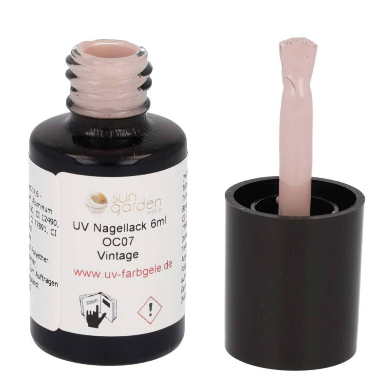 Sun Garden Nails UV Nagellack 6ml - One Coat Line - nude Töne Wochenangebot