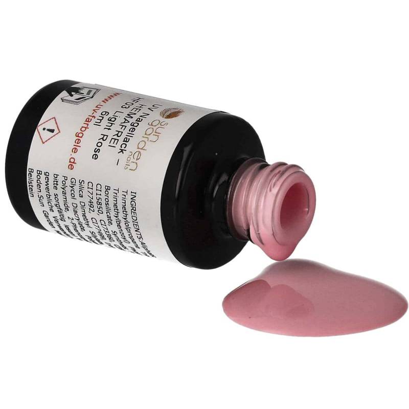 Sun Garden Nails UV Nagellack 6ml - HEMA-FREI - Pink & Lila Töne Neueste Stile