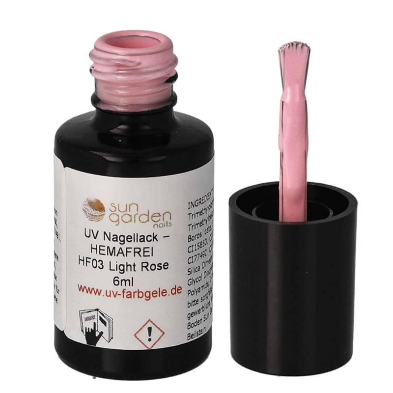 Sun Garden Nails UV Nagellack 6ml - HEMA-FREI - Pink & Lila Töne Neueste Stile