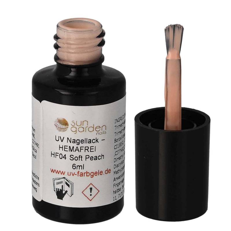 Sun Garden Nails UV Nagellack 6ml - HEMA-FREI - Nude Töne Letzter Tag