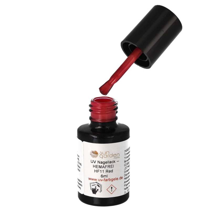 Sun Garden Nails UV Nagellack 6ml - HEMA-FREI - Rot Töne Bis zu 65% Rabatt