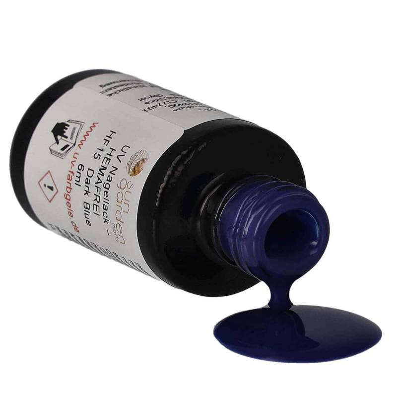 Sun Garden Nails UV Nagellack 6ml - HEMA-FREI - Blau Töne Nur für heute