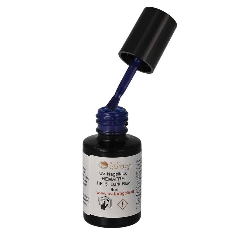 Sun Garden Nails UV Nagellack 6ml - HEMA-FREI - Blau Töne Nur für heute