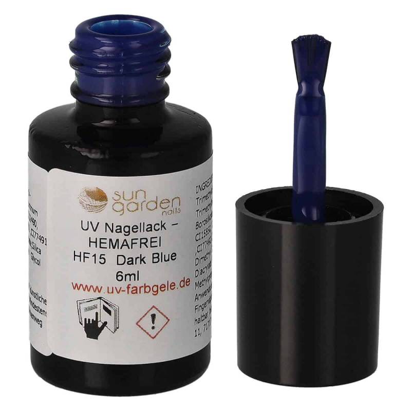 Sun Garden Nails UV Nagellack 6ml - HEMA-FREI - Blau Töne Nur für heute