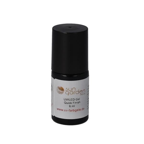 Sun Garden Nails 6ml UV Gel Quick Finish Pinselflasche - Klar Nur noch ein Tag übrig