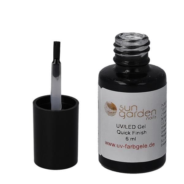 Sun Garden Nails 6ml UV Gel Quick Finish Pinselflasche - Klar Nur noch ein Tag übrig