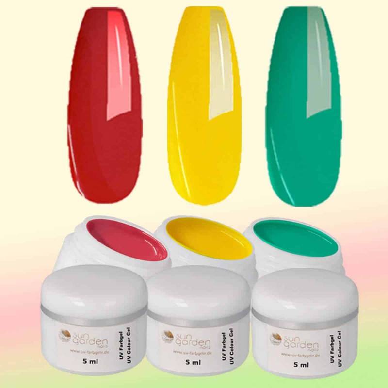 Sun Garden Nails UV Gel Starterset - MARYLAND - Nail Set Fabrikladen
