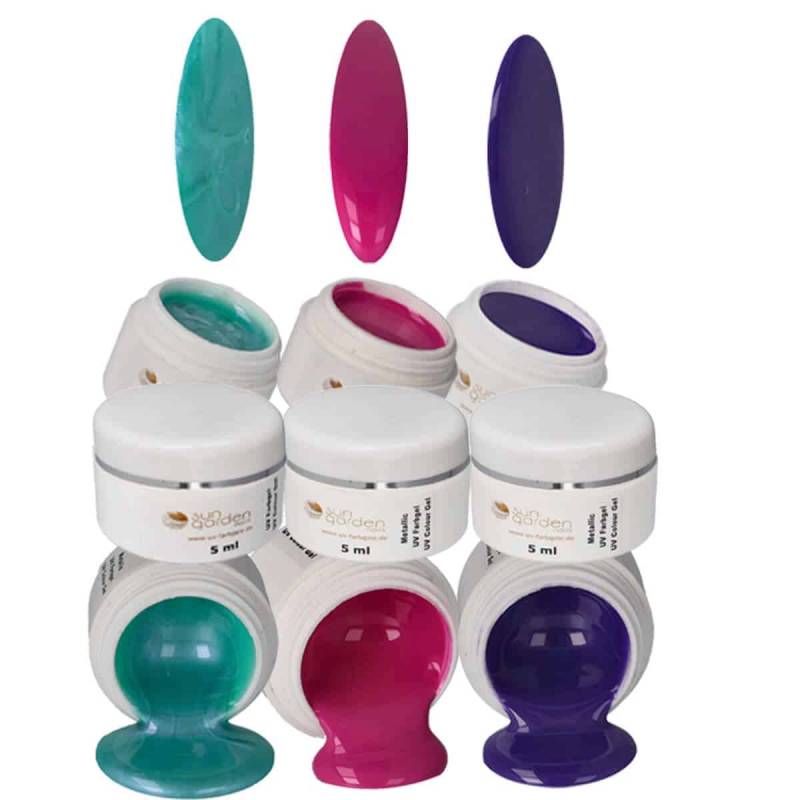 Sun Garden Nails UV Gel Starterset CHICAGO - Nagelstudio Set Im Verkauf