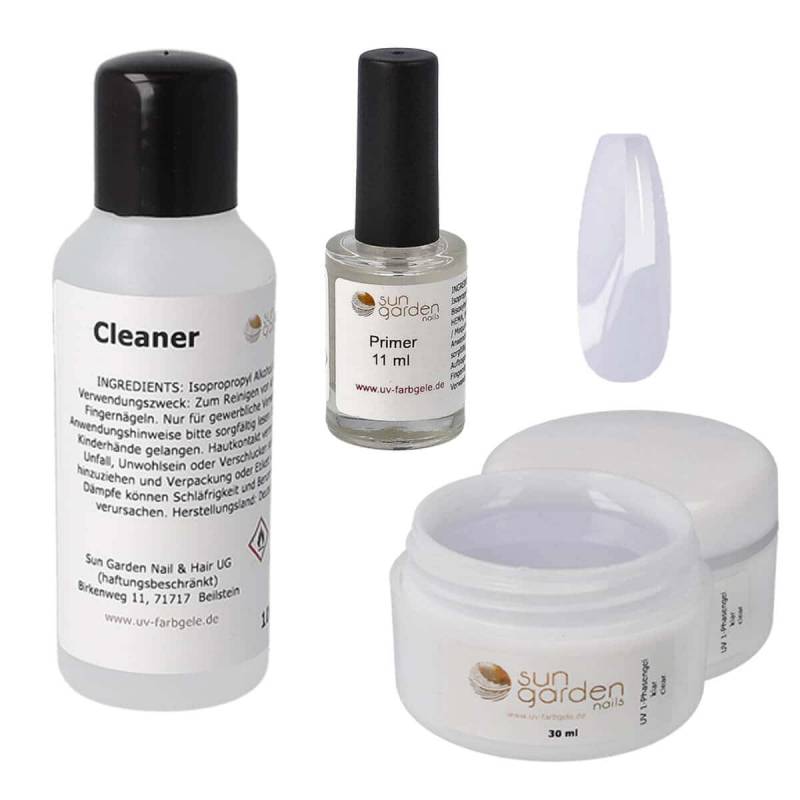 Sun Garden Nails UV Gel Starterset - PHASE ONE - Nail Set Rabatte dieses Monats